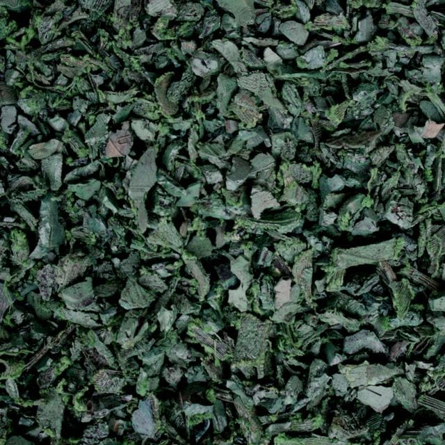 Green Shredded Rubber Mulch